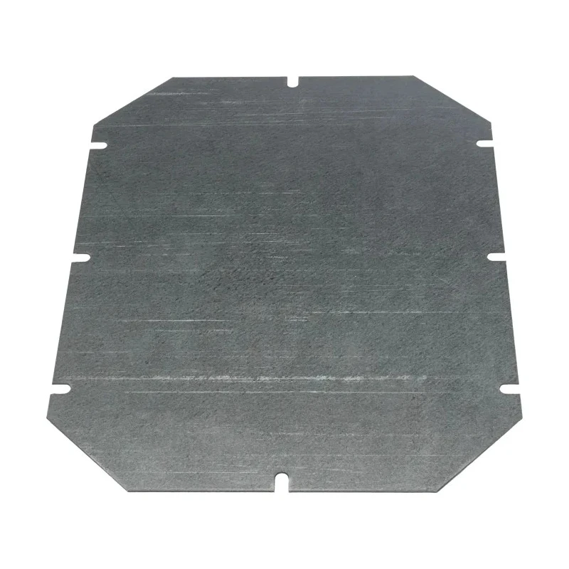 Fibox Steel Slotted Mounting Plate 216mm Width, 167mm Length for Tempo Enclosure MP 2419 MOUNTING PLATE