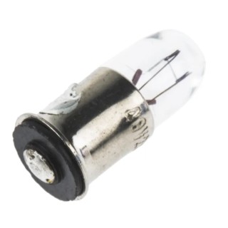 RS PRO Indicator Light E10 Base Clear Lens 48V 25mA 2500h Lifespan 104-547