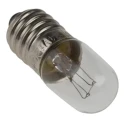 RS PRO Filament Indicator Lamp Clear E10 Base 24V 120mA 10mm Diameter 28mm Length 3000h Lifespan 104-834