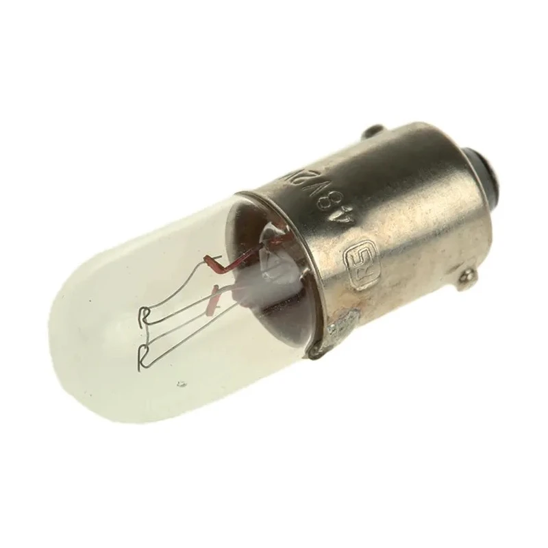 RS PRO BA9S Indicator Light Clear 48V 42mA 15000h Lifespan T3 1/4 Lamp Designation BA9S Model