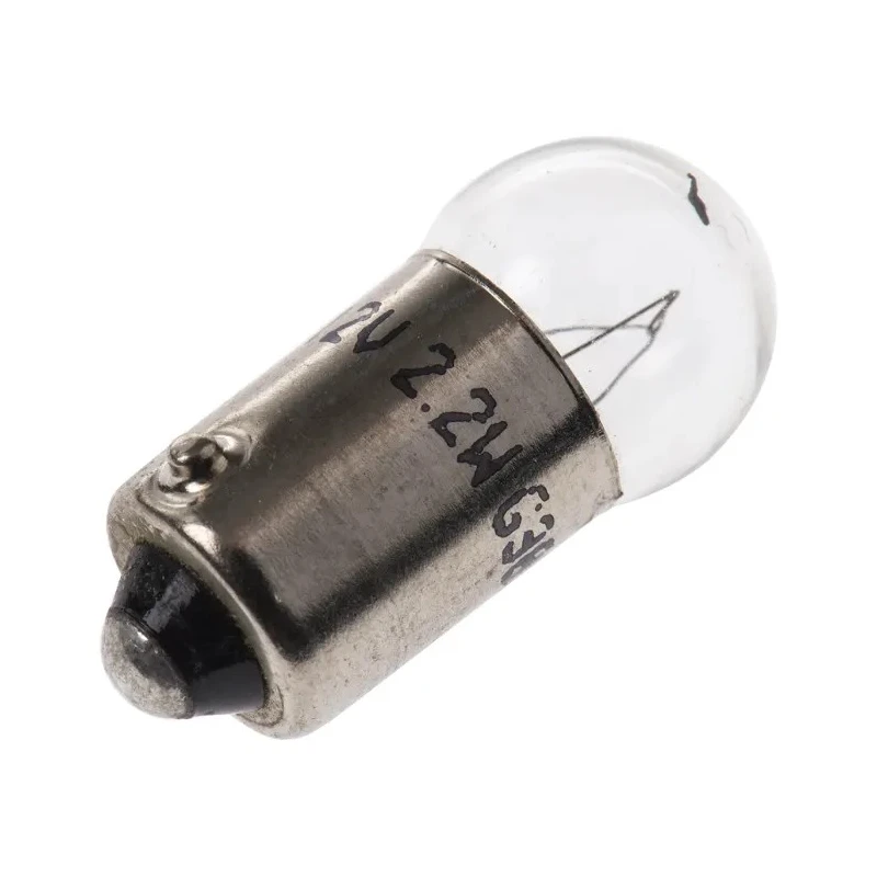 RS PRO Clear Indicator Light BA9S Base 12V 183mA 4000h Lifespan BA9S