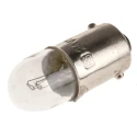 RS PRO BA9S Indicator Light Clear Lens 24V 50mA 10000h Lifespan BA9S Model