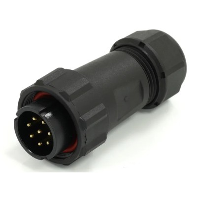 RS PRO Industrial Circular Connector, 8 Contacts, Cable Mount, 21 mm, Plug, Male, IP68 Rated, SP21 Series 233-8275