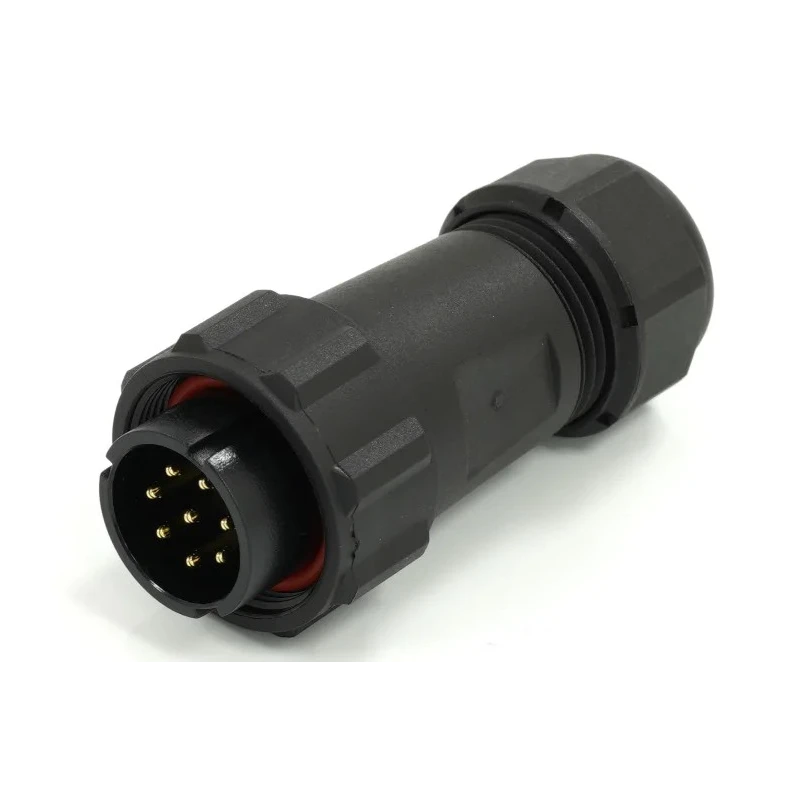 RS PRO Industrial Circular Connector, 8 Contacts, Cable Mount, 21 mm, Plug, Male, IP68 Rated, SP21 Series 233-8275