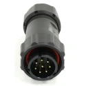 RS PRO Industrial Circular Connector, 8 Contacts, Cable Mount, 21 mm, Plug, Male, IP68 Rated, SP21 Series 233-8275