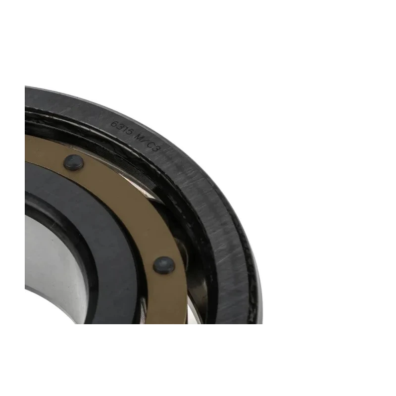 SKF Single Row Deep Groove Ball Bearing 75 mm ID, 160 mm OD, Machined Metal Cage, Steel Balls 6315 M/C3