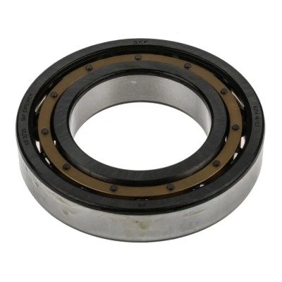 SKF Single Row Deep Groove Ball Bearing 70 mm ID, 125 mm OD, 24 mm Width Machined Metal Cage Steel Balls Internal 6214 M/C3