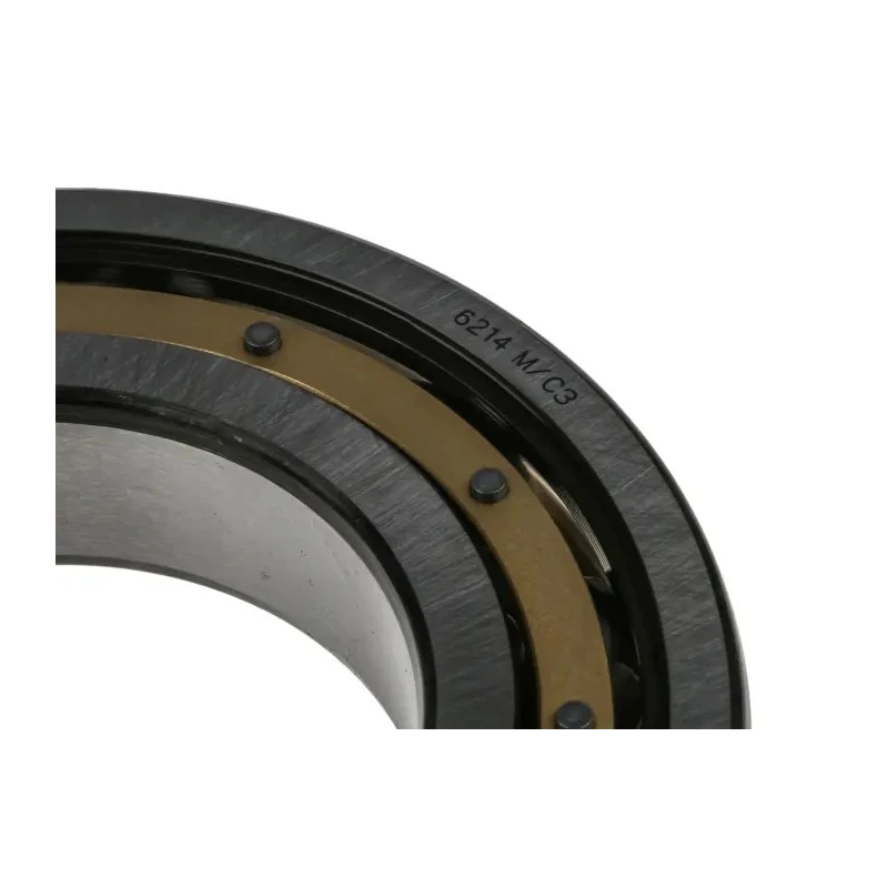 SKF Single Row Deep Groove Ball Bearing 70 mm ID, 125 mm OD, 24 mm Width Machined Metal Cage Steel Balls Internal 6214 M/C3