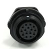 RS PRO Circular Connector, Socket, Female, 15 Contacts, Front Mount, 21 mm, IP68 Rated, 400V, 5A Current, SP21 233-8296