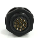 RS PRO Circular Connector, Socket, Female, 15 Contacts, Front Mount, 21 mm, IP68 Rated, 400V, 5A Current, SP21 233-8296