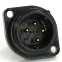 RS PRO Circular Connector, 6 Contacts, Flange Mount, 21 mm, Socket Male, IP68 Rated, 500V, 25.5A, Threaded Coupling 233-8302