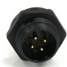 RS PRO Circular Connector, 4 Contacts, Rear Mount, 21 mm Size, Socket, Male Contact, IP68 Rated, SP21 Series 233-8315