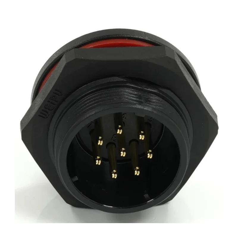 RS PRO Industrial Circular Connector, 8 Contacts, Rear Mount, 21 mm Size, Socket, Male, Threaded Mating, IP68 233-8322