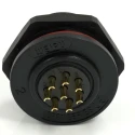 RS PRO Industrial Circular Connector, 8 Contacts, Rear Mount, 21 mm Size, Socket, Male, Threaded Mating, IP68 233-8322