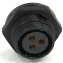 RS PRO Circular Connector 3 Contacts Rear Socket Female IP68 500V 30A Nylon 66 Polycarbonate SP21 Series 233-8328
