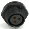 RS PRO Circular Connector 3 Contacts Rear Socket Female IP68 500V 30A Nylon 66 Polycarbonate SP21 Series 233-8328