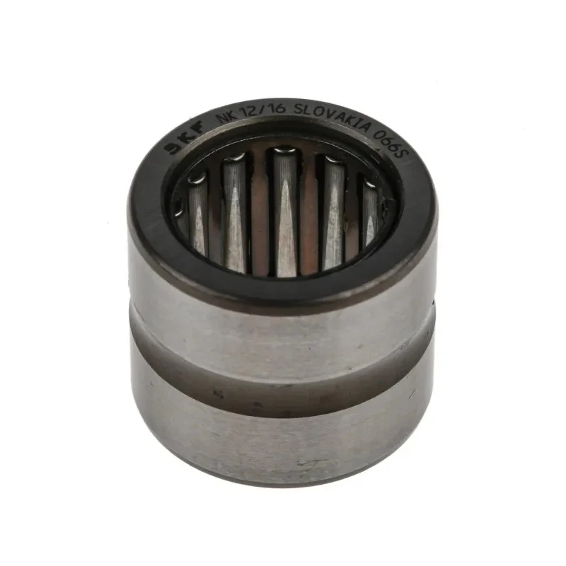SKF Needle Roller Bearing NK 12/16, 12 mm ID, 19 mm OD, 16 mm Width, Steel Cage, 30000 rpm Speed NK 12/16