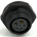 RS PRO Circular Connector, 6 Contacts, Rear Mount, 21 mm Socket, Female, IP68, 500V, 30.5A, SP21 Series 233-8335