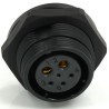 RS PRO Circular Connector, 6 Contacts, Rear Mount, 21 mm Socket, Female, IP68, 500V, 30.5A, SP21 Series 233-8335