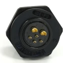 RS PRO Circular Connector, 6 Contacts, Rear Mount, 21 mm Socket, Female, IP68, 500V, 30.5A, SP21 Series 233-8335