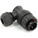 RS PRO Circular Connector 6 Contacts Cable Mount Plug Male 21 mm IP68 Threaded SP21 Series 233-8341