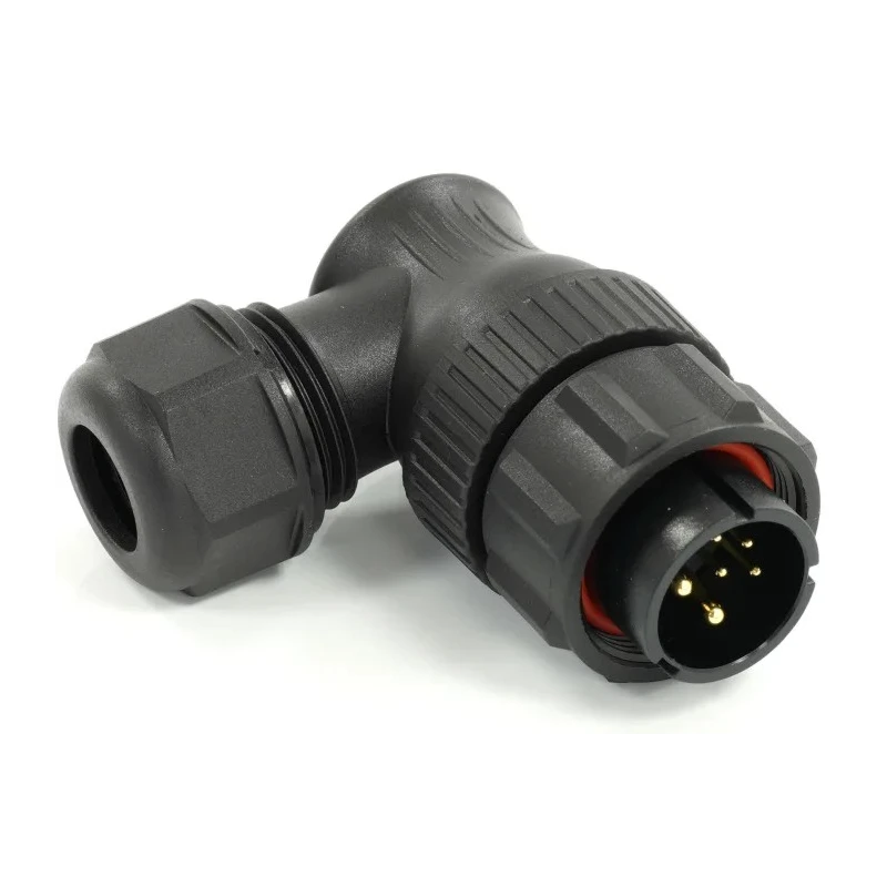RS PRO Circular Connector 6 Contacts Cable Mount Plug Male 21 mm IP68 Threaded SP21 Series 233-8341
