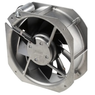 ebm-papst W2E200H Series AC Axial Fan 115V AC, 64 W, 2550 RPM, 925 m³/h Air Flow, IP22 Protection 
