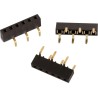 Wurth Elektronik WR-PHD Series Bottom Entry Through Hole PCB Socket, 6-Contact, 1 Row, 2.54 mm Pitch, 3A, 500V 61300615721