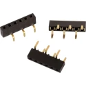 Wurth Elektronik WR-PHD Series Bottom Entry Through Hole PCB Socket, 6-Contact, 1 Row, 2.54 mm Pitch, 3A, 500V 61300615721