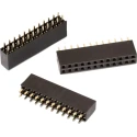 Wurth Elektronik WR-PHD Series Straight PCB Socket, 28-Contact, 2 Row, 2.54 mm Pitch, 3A, 250V, Gold Plated 61302821821