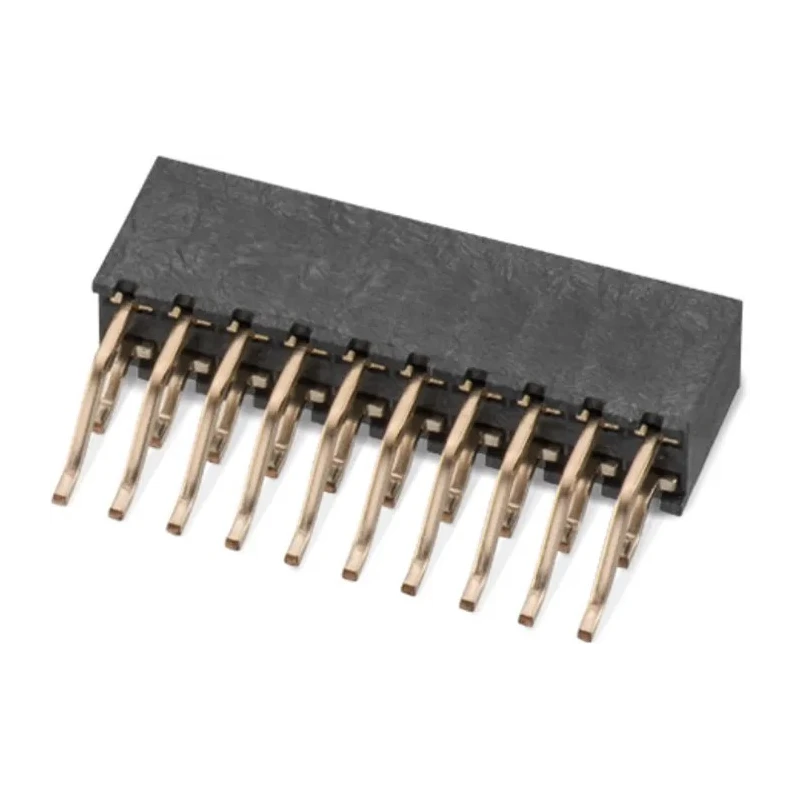 Wurth Elektronik WR-PHD Series Angled Surface PCB Socket 8-Contact 2 Row 2 mm Pitch Solder 621108284621