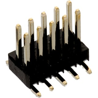 Wurth Elektronik WR-PHD Series Straight Surface PCB Header 40 Contacts 1.27 mm Pitch 2 Row Unshrouded 62104021021