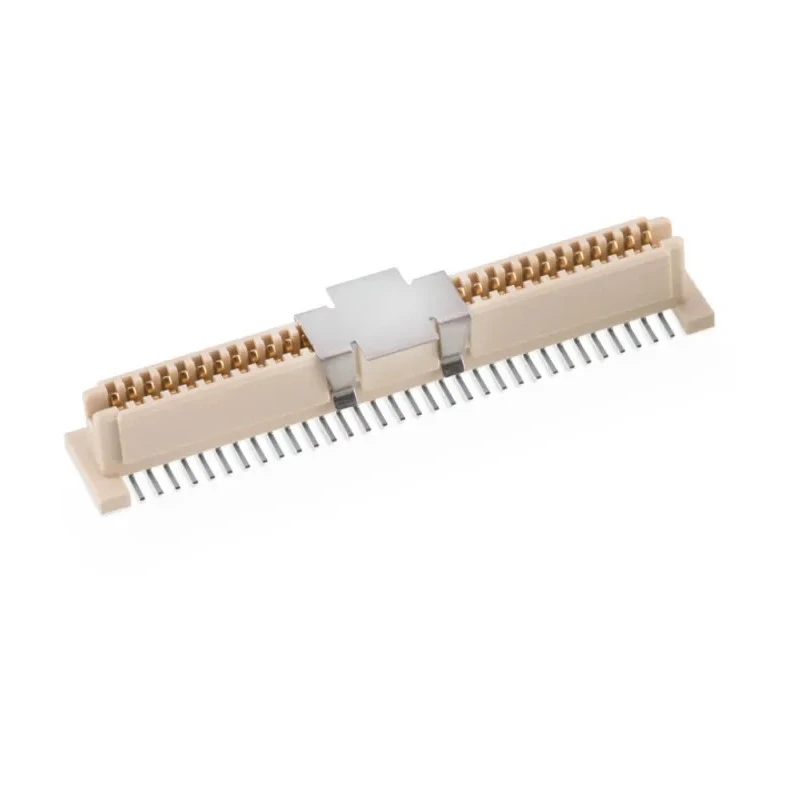 Wurth Elektronik WR-BTB Series Vertical Surface PCB Socket 64-Contact 1 Row 1 mm Pitch Solder 658105303064