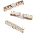 Wurth Elektronik WR-BTB Series Vertical Surface PCB Header, 64 Contact(s), 1 mm Pitch, 1 Row, Shrouded 658156303064