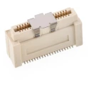 Wurth Elektronik WR-BTB Series Vertical Surface PCB Socket, 40-Contact, 1 Row, 0.8 mm Pitch Solder, Model 658801103040