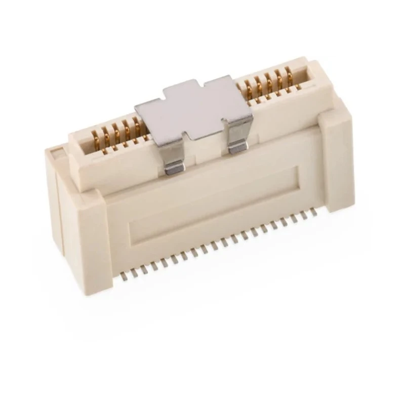 Wurth Elektronik WR-BTB Series Vertical Surface PCB Socket, 40-Contact, 1 Row, 0.8 mm Pitch Solder, Model 658801103040