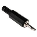 RS PRO 3.5 mm Cable Male 2 Mono Solder Tab Jack Connector 106-868