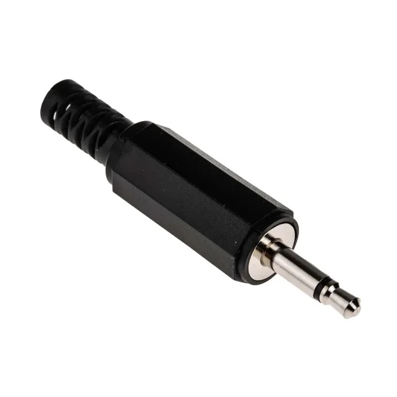 RS PRO 3.5 mm Cable Male 2 Mono Solder Tab Jack Connector 106-868