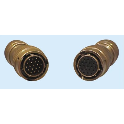 Glenair MIL Spec Circular Connector Copper Alloy Straight 10 Way Cable Connector Female Contacts, Male IPT06A12-10SPHM11F7