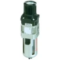 SMC Pneumatic Regulator Type G 1/4 in Outlet, 60°C Maximum Operating Temperature AWG20-F02G1
