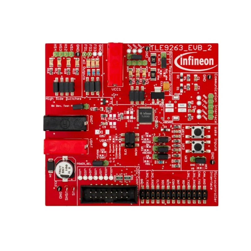 Infineon Demo Board for UIO STICK Evaluation with TLE9263-3BQX V33 MIDRANGESBCV33BOARDTOBO1