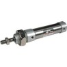 SMC 20 mm Double Acting Pneumatic Cylinder Aluminium Alloy Body, Clevis Mount, Rubber Bumper Cushioning CD85