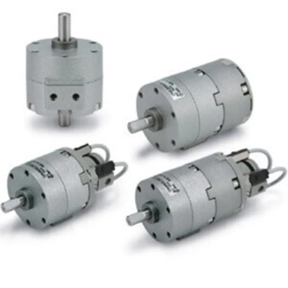 SMC Pneumatic Rotary Actuator Double Acting 10mm Bore 0.7 Mpa Pressure 180° Rotation CRB2