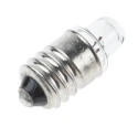 RS PRO Indicator Light Clear Tungsten Halogen 2.5V 200mA 30h Lifespan E10 MES 106-307