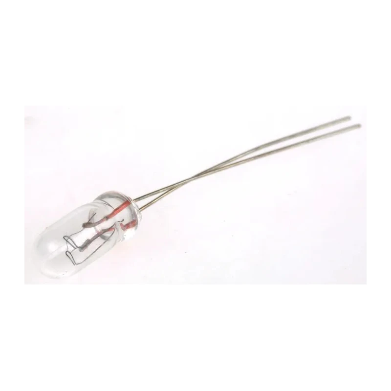 RS PRO Indicator Light Clear Incandescent Lamp 14V 50mA 5.1mm Diameter 13.2mm Length 106-262