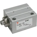 SMC 8 mm Pneumatic Cylinder Double Acting, Aluminium Alloy Body, Through Hole Mount CUJB10-8D