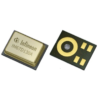 Infineon 5-Pin Omni-Directional MEMS Microphone, Digital Output, Surface Mount, PG-LLGA-5 Package 1.62-3.6V IM67D130AXTSA2