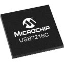 Microchip USB Hub 2-Channel, USB 3.1, 3.3V to 3.6V, 100-Pin VQFN USB7216C/KDX