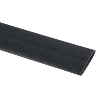 TE Connectivity Heat Shrink Tubing Black 18 mm Sleeve Diameter x 1.2 m Length 3:1 Shrink Ratio RNF 3000-18/6-0