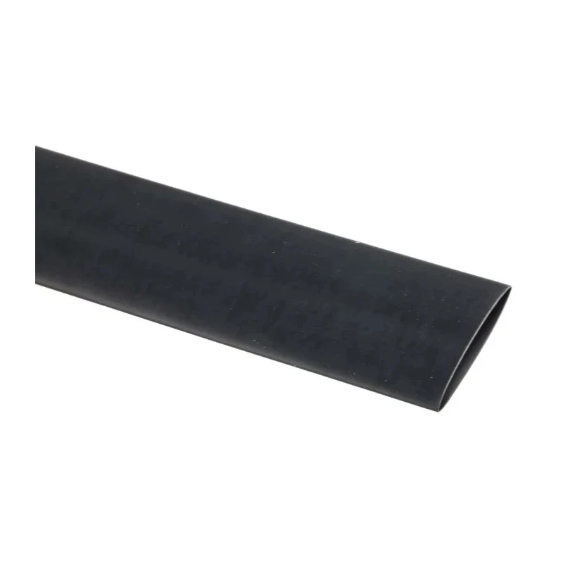 TE Connectivity Heat Shrink Tubing Black 18 mm Sleeve Diameter x 1.2 m Length 3:1 Shrink Ratio RNF 3000-18/6-0
